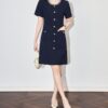 Beaded Commuter Formal Dress