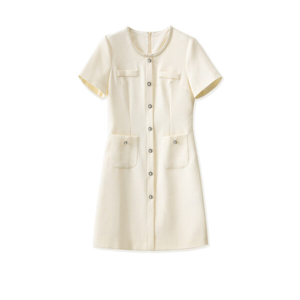 Beaded Commuter Formal Dress