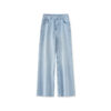 Blue high waist Tencel stretch jeans 3