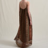 Bohemian-style Vacation Printed Strappy Dress