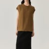 Brown Mulberry Silk Tank Top 5