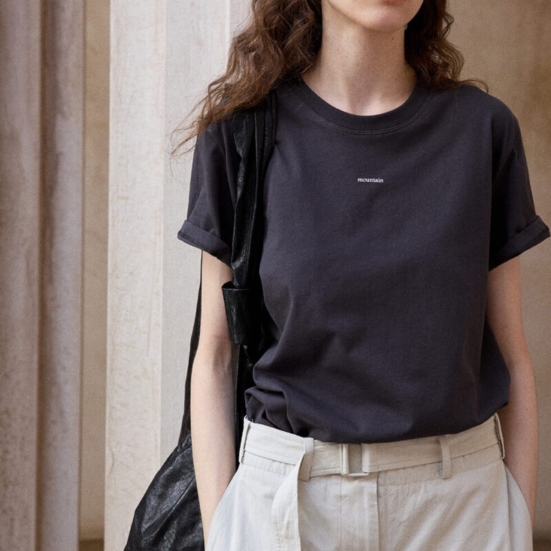 Cotton Typography Print T Shirt 3
