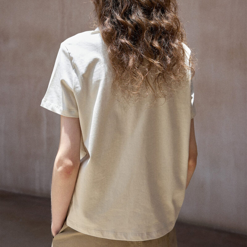 Cotton Typography Print T Shirt 6