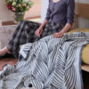 Double-sided Knitted Pattern Air-conditioning Blanket Thickened Shawl Scarf