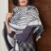 Double-sided Knitted Pattern Air-conditioning Blanket Thickened Shawl Scarf