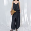 Drawstring Pleated Casual Pants 7
