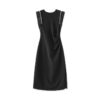 Elegant Diamond-encrusted Flutter-sleeved Figure-hugging Evening Dress