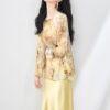 Exquisite Cutwork Georgette Round-neck Shirt