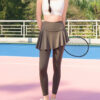 Fake two piece Anti Sheer Hip covering sweatpants 1