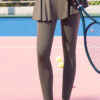 Fake two piece Anti Sheer Hip covering sweatpants 3