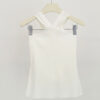 French-style Halter Neck Off-the-shoulder Knitted Camisole