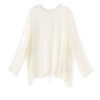 Georgette Chiffon Jacquard Lace Slit Top