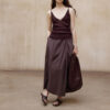 H shaped Irregular Twisted Slit Skirt 10