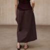 H shaped Irregular Twisted Slit Skirt 9