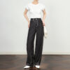 High rise straight wide leg jeans 9