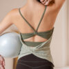 Hollow knitted sling yoga suit 6