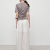 Imitation Acetate Knitted Short-sleeved T-shirt