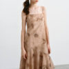 Irregular Tencel Holiday Style Sling Dress
