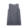 Irregular Tie-dye Jacquard Linen Vest