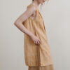 Irregular Tie-dye Jacquard Linen Vest