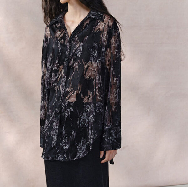 Jacquard Mercerized Vintage Shirt 3