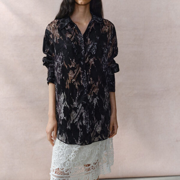 Jacquard Mercerized Vintage Shirt 5