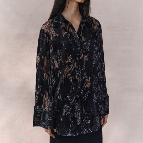 Jacquard Mercerized Vintage Shirt 6