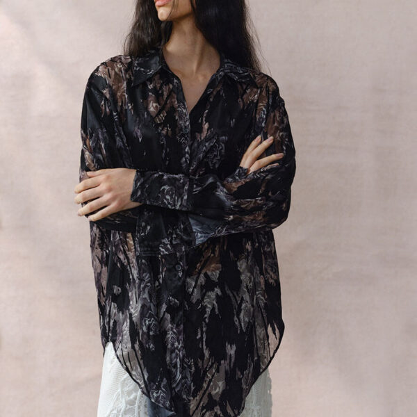 Jacquard Mercerized Vintage Shirt 7