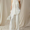 Khaki Bohemian Wide Leg Pants 4