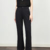 Lace hem flared trousers 10
