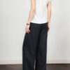 Lace spliced pleated waist slimming top 7