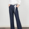 Lace up slim jeans 4