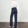Lace up slim jeans 8