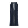 Lace up slim jeans 9