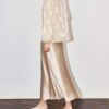 Lantern Sleeve Chiffon Top