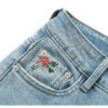 Light luxury lace flared jeans