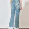 Light luxury lace flared jeans