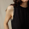 Linen Braided Rope Sleeveless Top 4