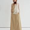 Loose Casual V-neck Contrast-color Sleeveless Camisole