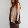 Loose Casual V-neck Contrast-color Sleeveless Camisole