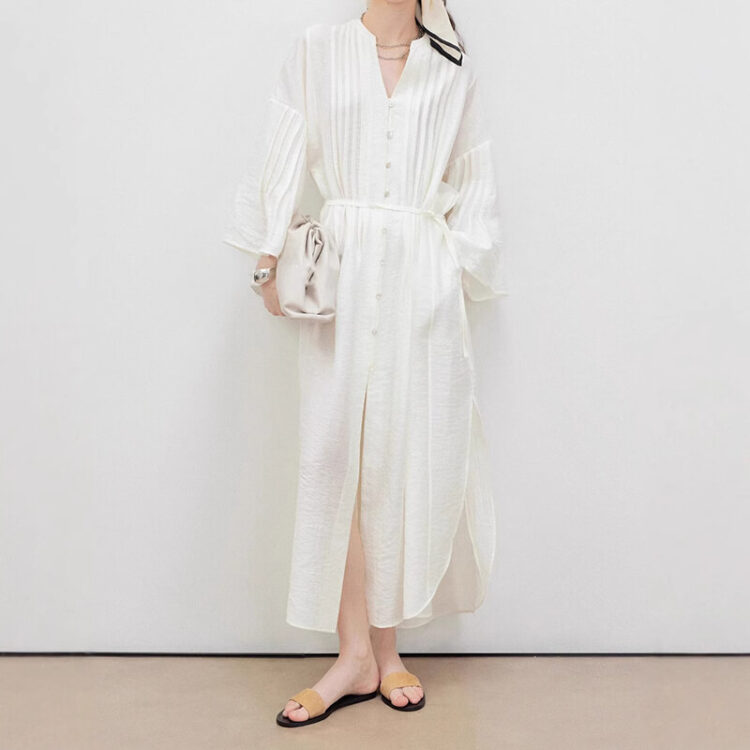 Loose Laid-back Style Casual Fashion Dress