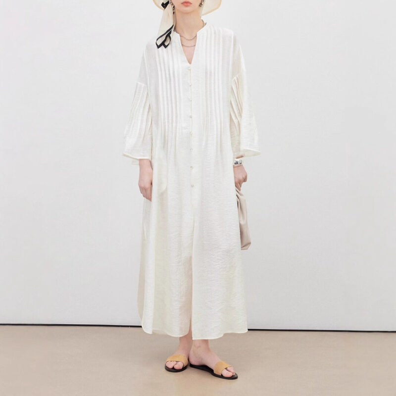 Loose Laid-back Style Casual Fashion Dress