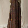 Lyocell Linen Bohemian Beaded Wide Leg Pants 3 1