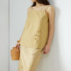 Lyocell Linen Sequined Sling 5