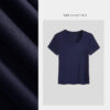 Lyocell Tencel Sheep Wool U Neck T Shirt 4