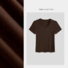 Lyocell Tencel Sheep Wool U Neck T Shirt 6