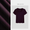 Lyocell Tencel Sheep Wool U Neck T Shirt 8