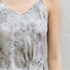Meteorite Print Silk Rose Satin Slip Dress 3