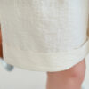 Off white Silk High Waist Shorts 7