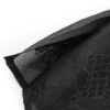 Organza Lace Trim Spliced Round Neck Vest
